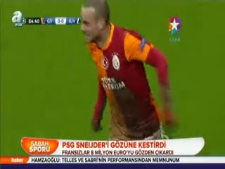 PSG Sneijder'i gözüne kestirdi