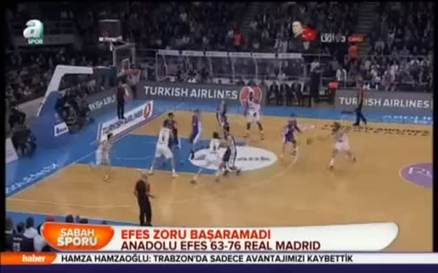 Efes zoru başaramadı