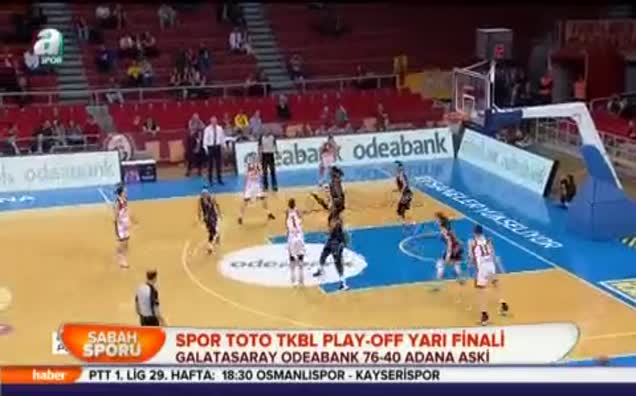 Spor Toto TKBL play-off yarı finali