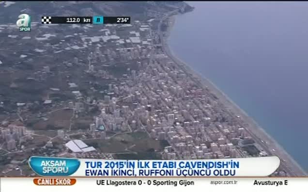 TUR 2015'in ilk etabı Cavendish'in!