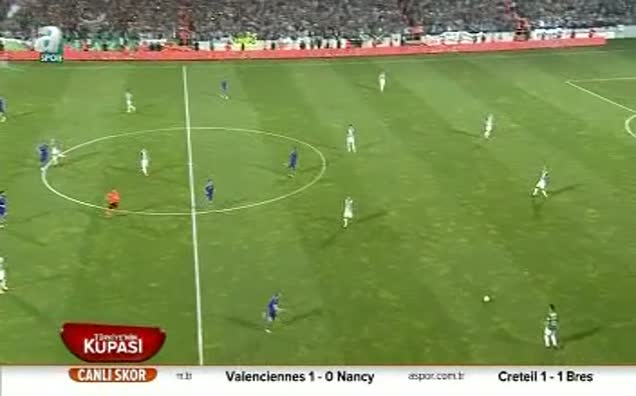 Bursaspor 1-2 Fenerbahçe (Maç Özeti)