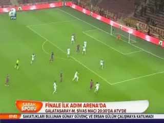 Finale ilk adım Arena'da