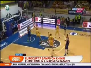 Eurocup'ta şampiyon Khimki