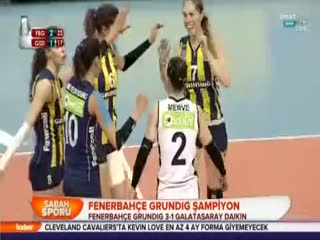 Fenerbahçe Grundig şampiyon