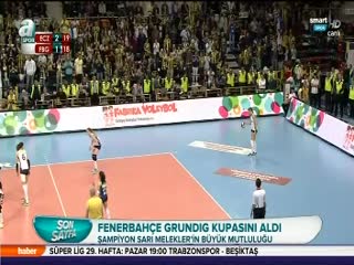 Fenerbahçe Grundig 4. kez şampiyon