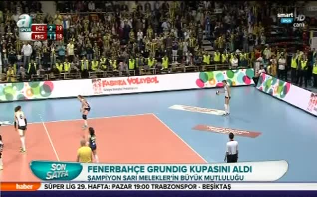 Fenerbahçe Grundig 4. kez şampiyon