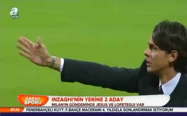 Inzaghi'nin yerine 2 aday