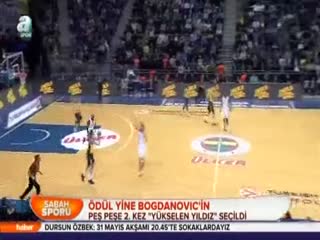 Ödül yine Bogdanovic'in