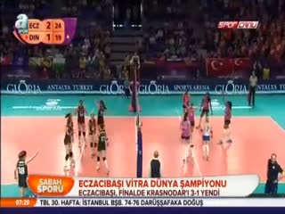 Eczacıbaşı Vitra dünya şampiyonu