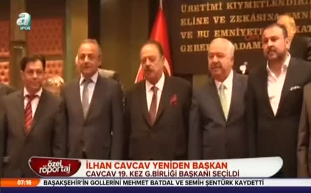 İlhan Cavcav yeniden başkan