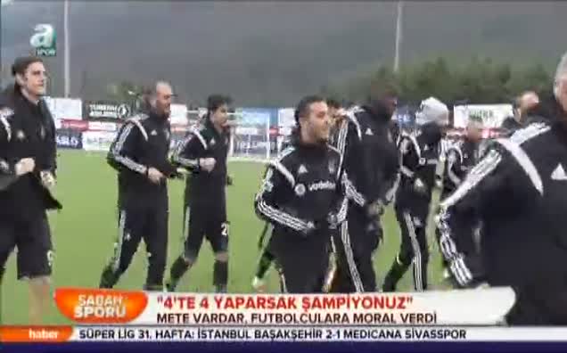 4'te 4 yaparsak şampiyonuz