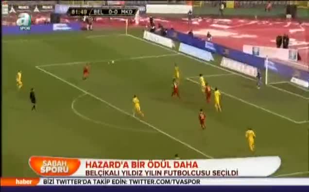 Hazard'a bir ödül daha