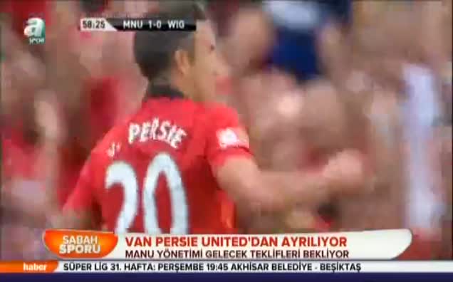Van Persie United'dan ayrılıyor
