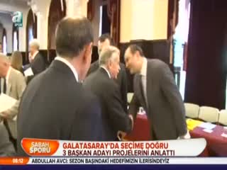 Söz başkan adaylarında