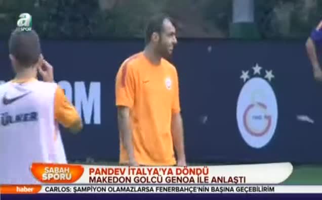 Pandev İtalya'ya döndü