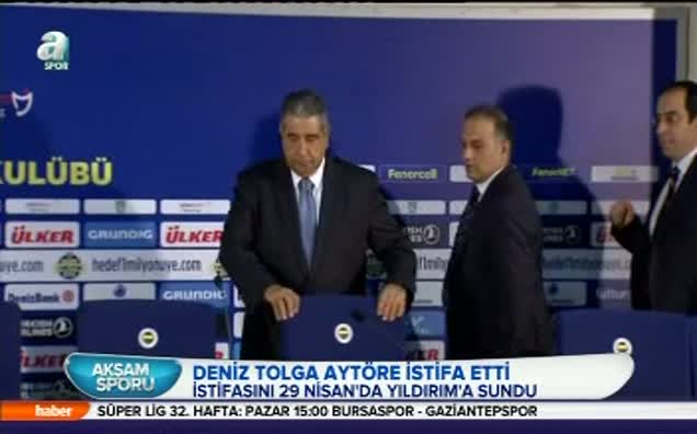 Deniz Tolga Aytöre istifa etti!