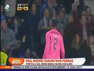 Real Madrid Sandro'nun peşinde