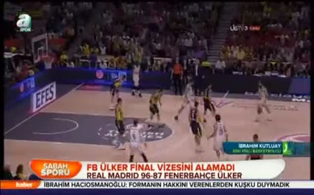 FB Ülker final vizesini alamadı