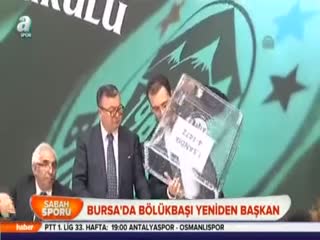 Bursa'da başkan belli oldu