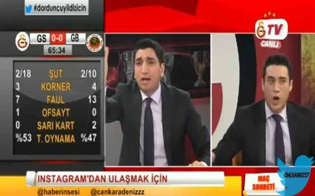 Sneijder attı GSTV coştu!