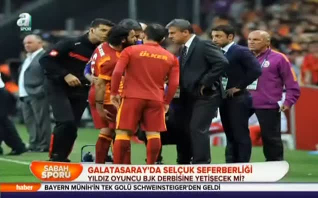 Galatasaray'da Selçuk seferberliği