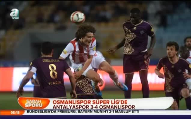 Osmanlıspor Süper Lig'de