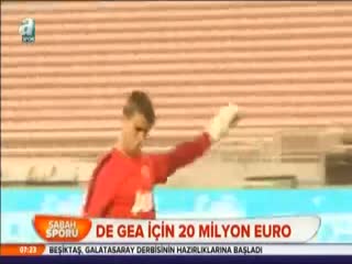 De Gea için 20 milyon Euro