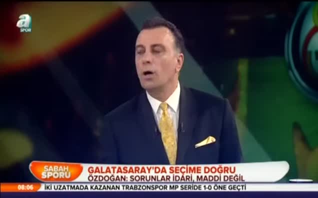 Galatasaray başkan adayı Ahmet Özdoğan A Haber'e konuştu