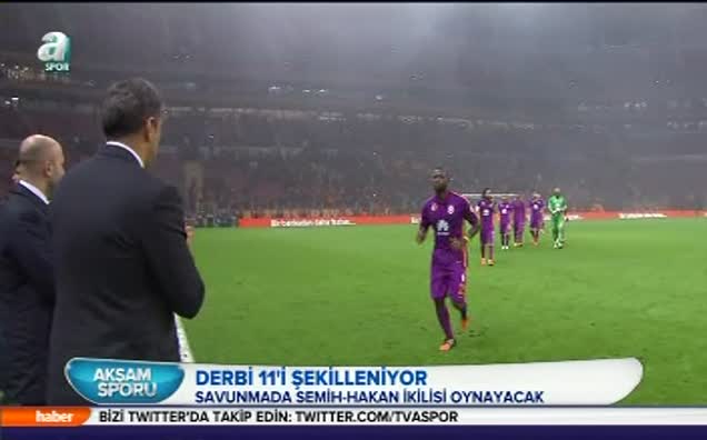 Derbi 11'i şekilleniyor!