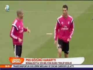 PSG Ronaldo'yu istiyior