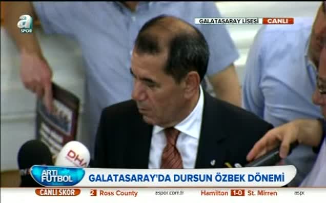 Özbek'in zafer konuşması!