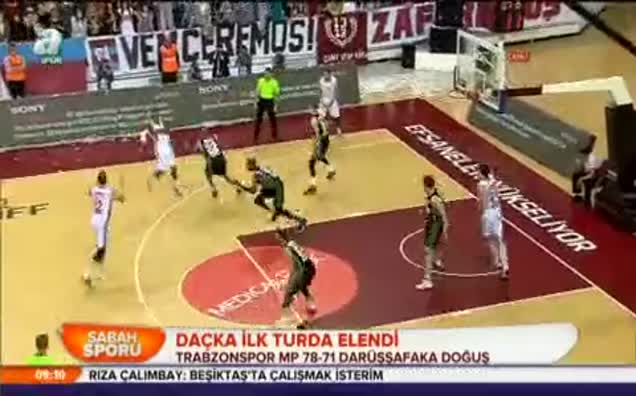 Daçka ilk turda elendi