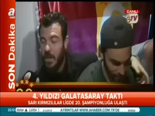 Şampiyonluk anı kamerada