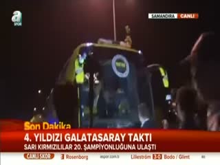 Fenerbahçe otobüsüne saldırı
