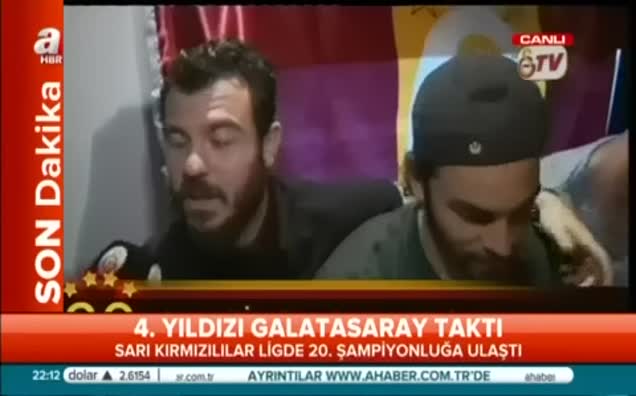 Şampiyonluk anı kamerada
