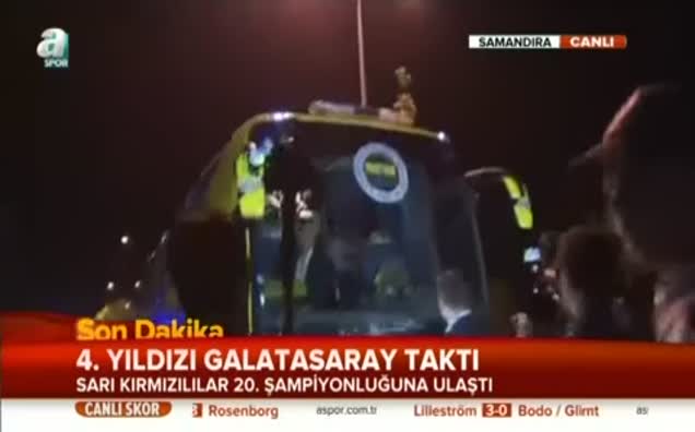 Fenerbahçe otobüsüne saldırı