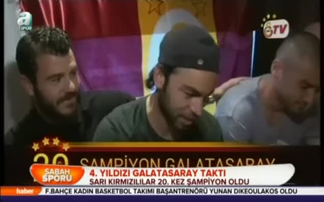 Galatasaraylı oyuncular maçı beraber izledi