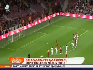 Galatasaray'ın kasası doldu