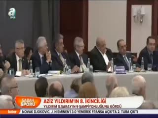 Aziz Yıldırım'ın 8. ikinciliği