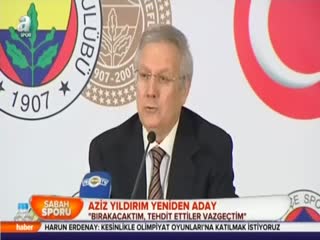 Aziz Yıldırım yeniden aday
