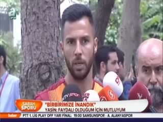 "Birbirimize inandık"
