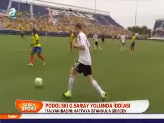 Podolski Galatasaray yolunda iddiası