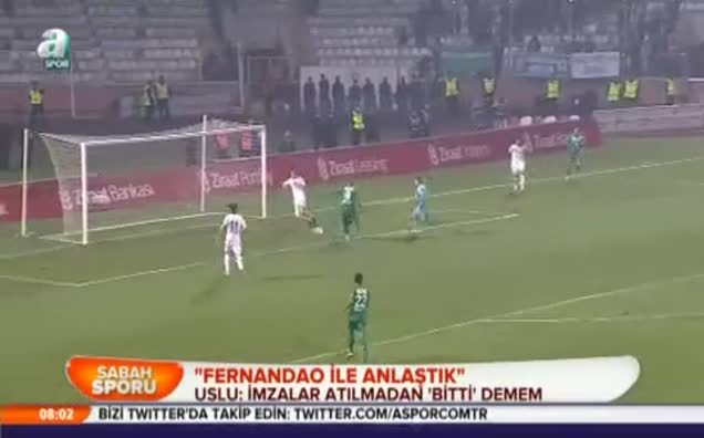 "Fernandao ile anlaştık"
