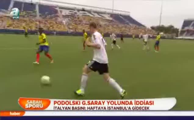 Podolski Galatasaray yolunda iddiası