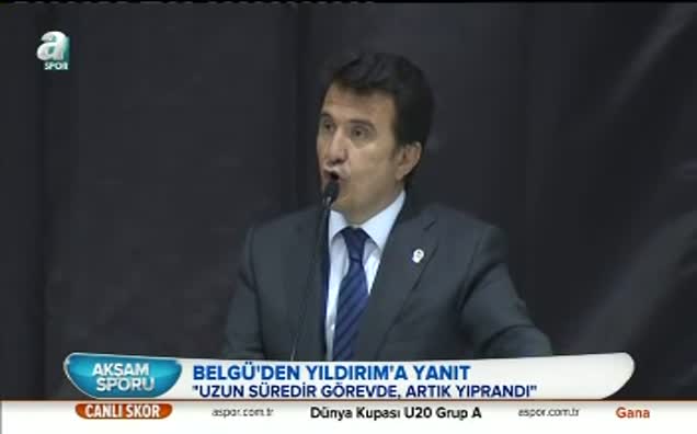 Belgü, Aziz Yıldırım'a patladı!