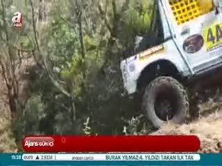 Off-road'çular adrenaline doydu
