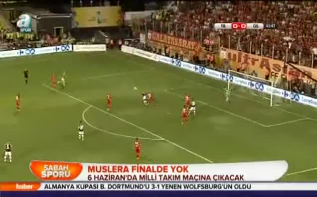 Muslera finalde yok