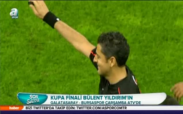 Kupa finali Bülent Yıldırım'ın!