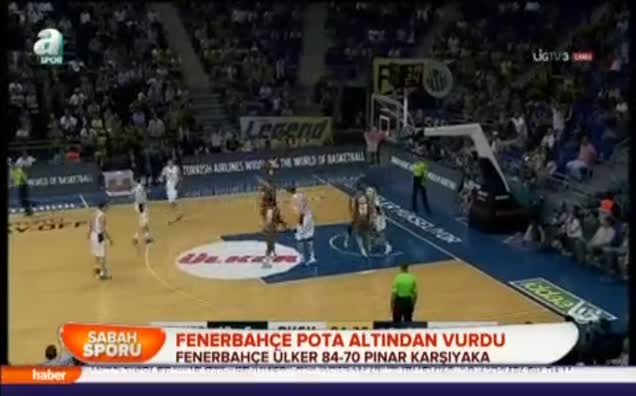 Fenerbahçe Ülker seriyi eşitledi