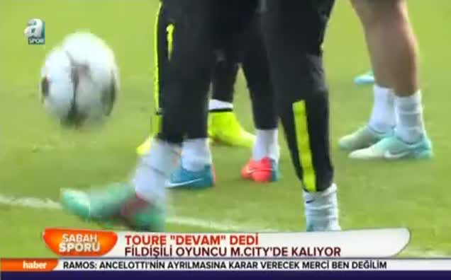 Toure "devam" dedi